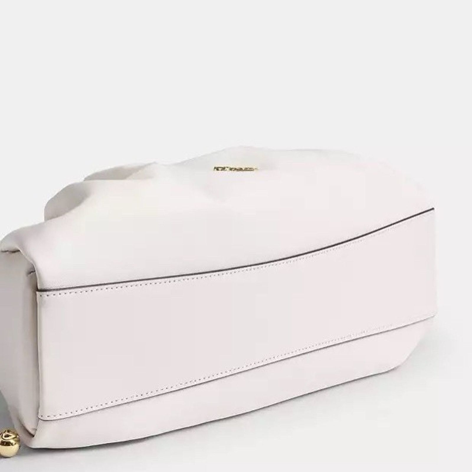Coach NWT Coach Faye Large Shoulder Bag CCE68 Gold/Chalk Size ONE SIZE - 15 Thumbnail