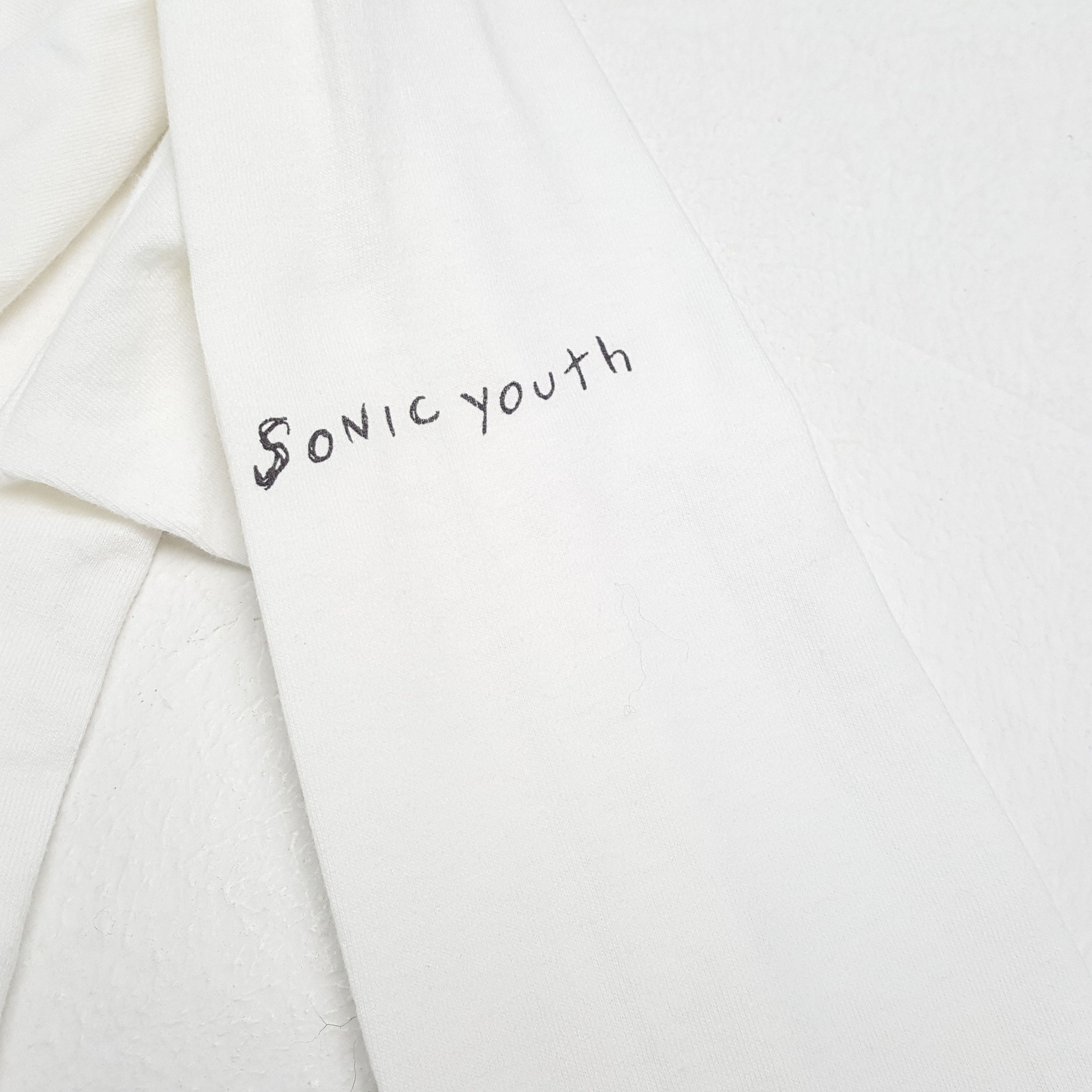 Band Tees × Vintage Vintage SONIC YOUTH American Rock Band Long Sleeve T-Shirts Size US L / EU 52-54 / 3 - 6 Thumbnail