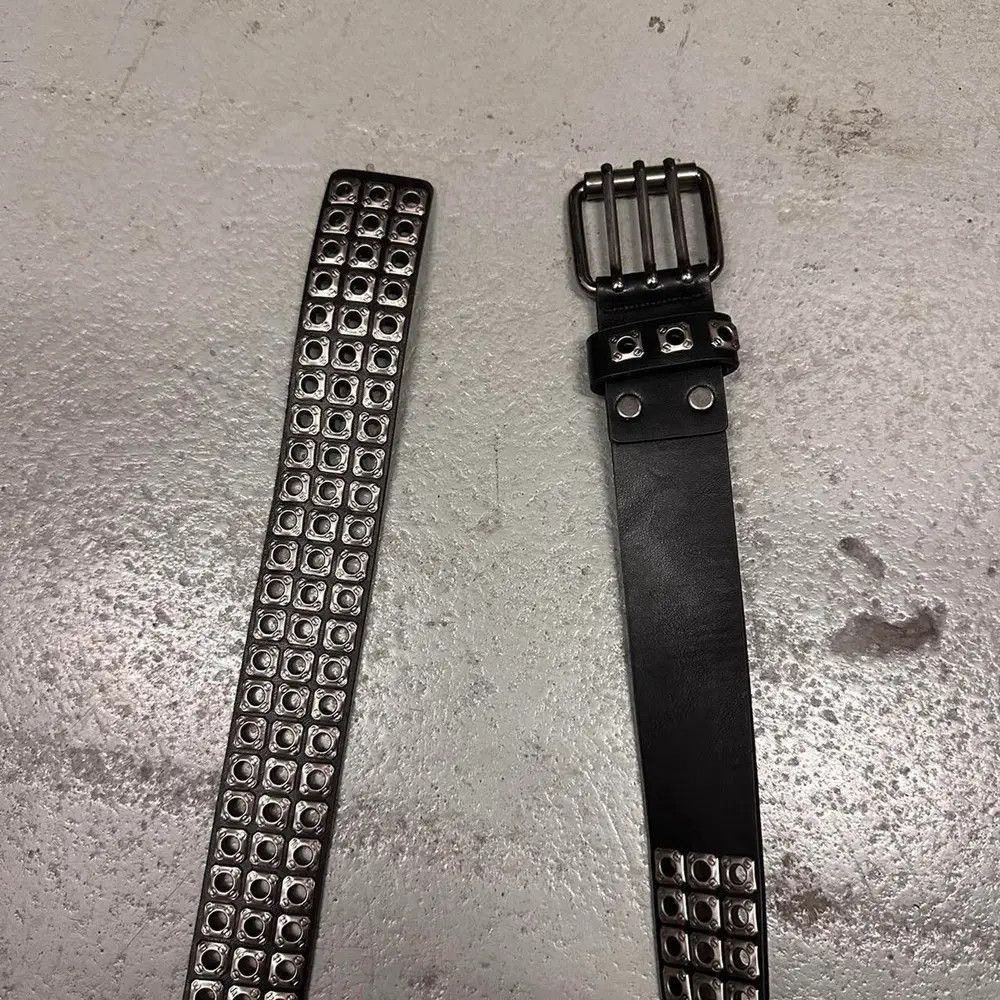 Other Vintage studded metal belt WMNS Size ONE SIZE - 3 Thumbnail