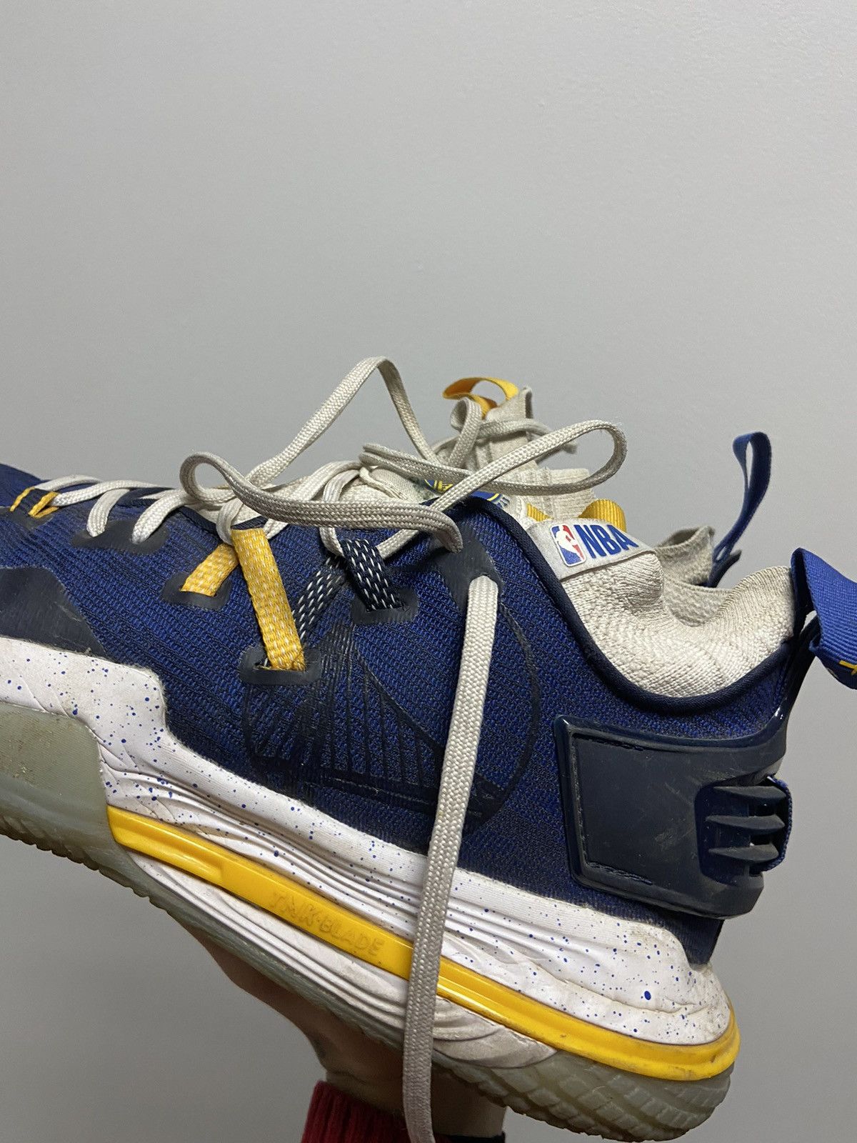 NBA × Vintage Tarmak Golden State Warriors basketball shoes 🏀 sneakers NBA Size US 12.5 / EU 45-46 - 12 Thumbnail