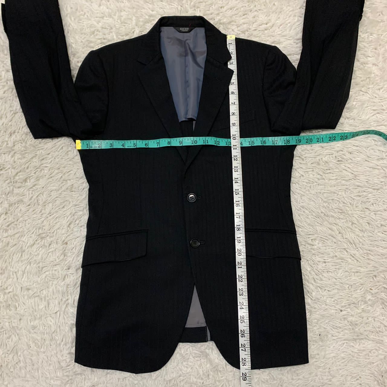 Yohji Yamamoto Sacsny Y'saccs 3D Stretch Jacket Coat Size US S / EU 44-46 / 1 - 5 Thumbnail