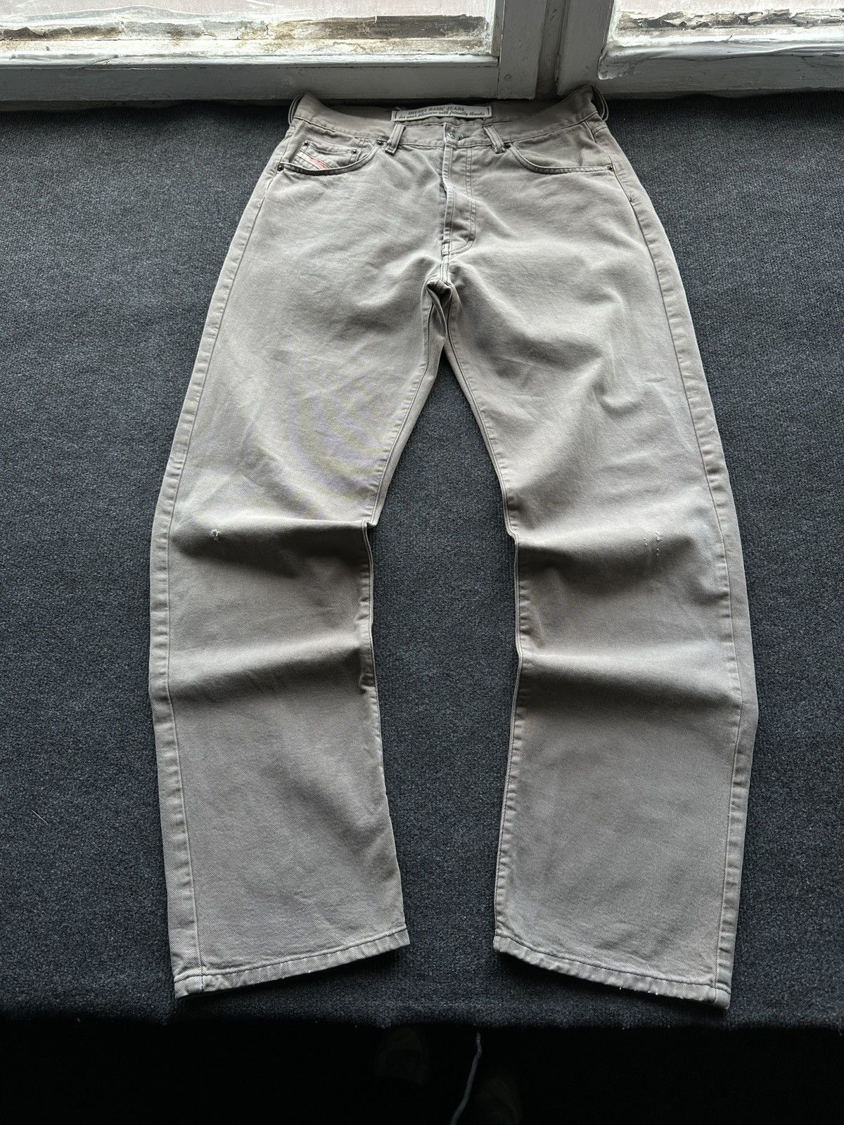 Diesel 🚨 RARE DIESEL MEN DENIM JEANS AVANT GARDE IFSIXWASNINE Y2K Size US 32 / EU 48 - 2 Thumbnail