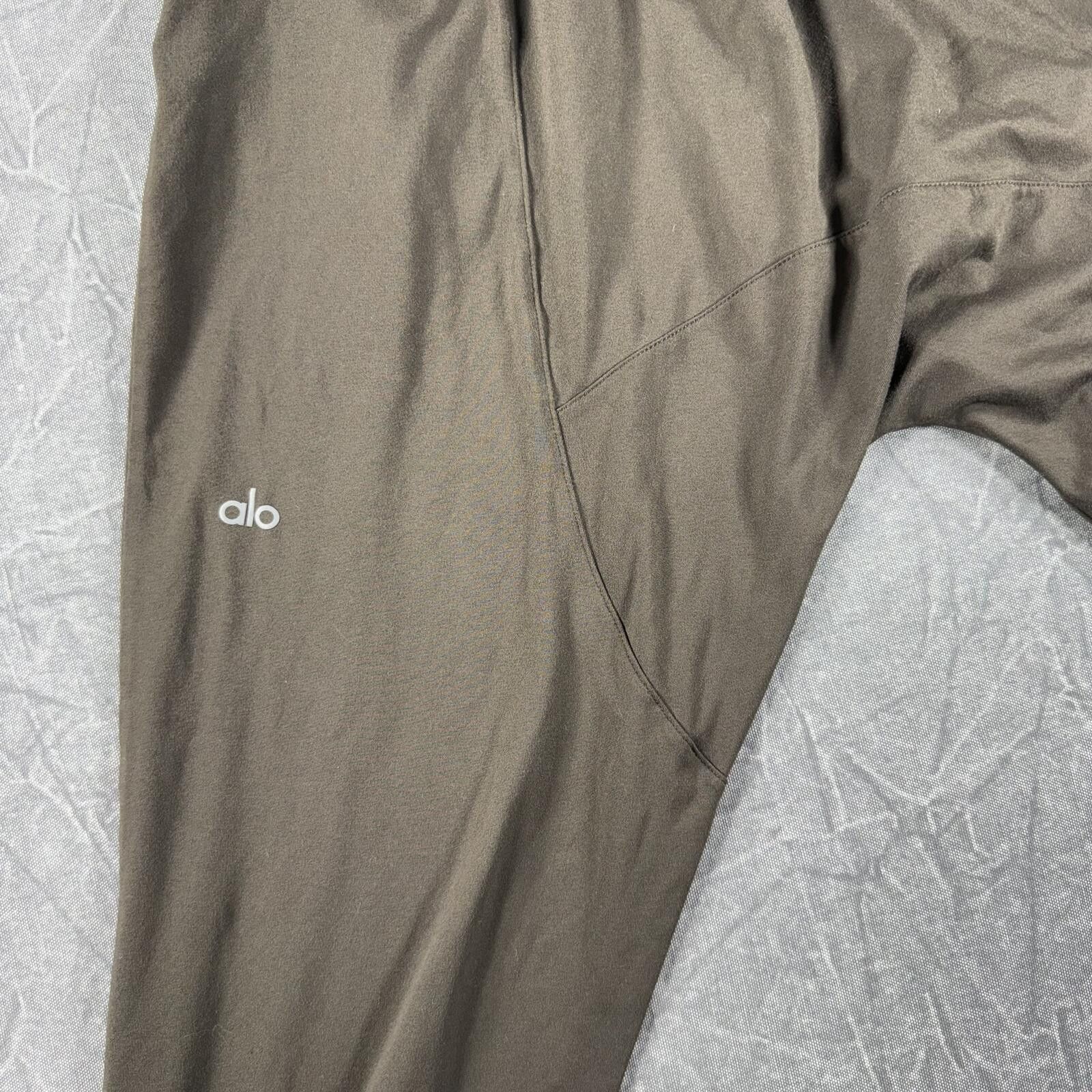 Alo Alo Pants Women's M Brown Joggers Athleisure Activewear Size 32" / US 10 / IT 46 - 6 Thumbnail