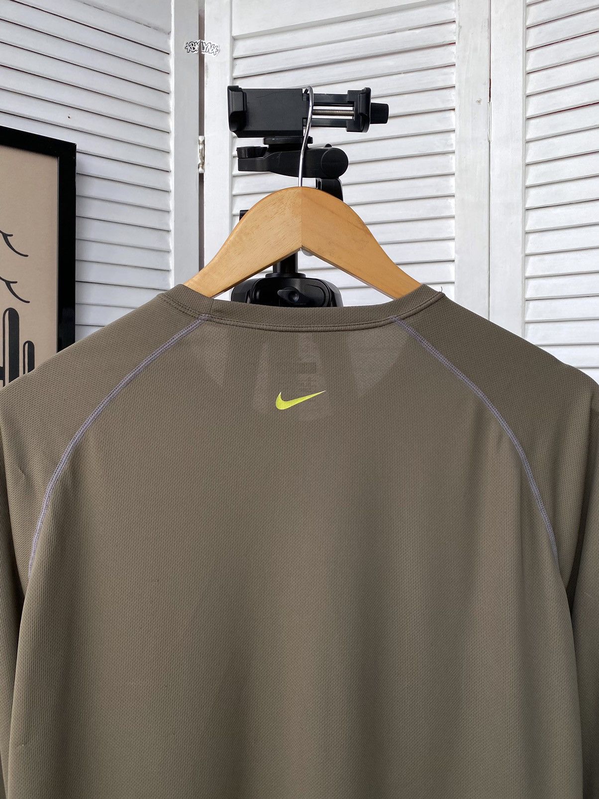 Nike × Vintage Nike Vintage Run Swoosh Travis Scott Long Sleeve Y2K Size US L / EU 52-54 / 3 - 9 Thumbnail