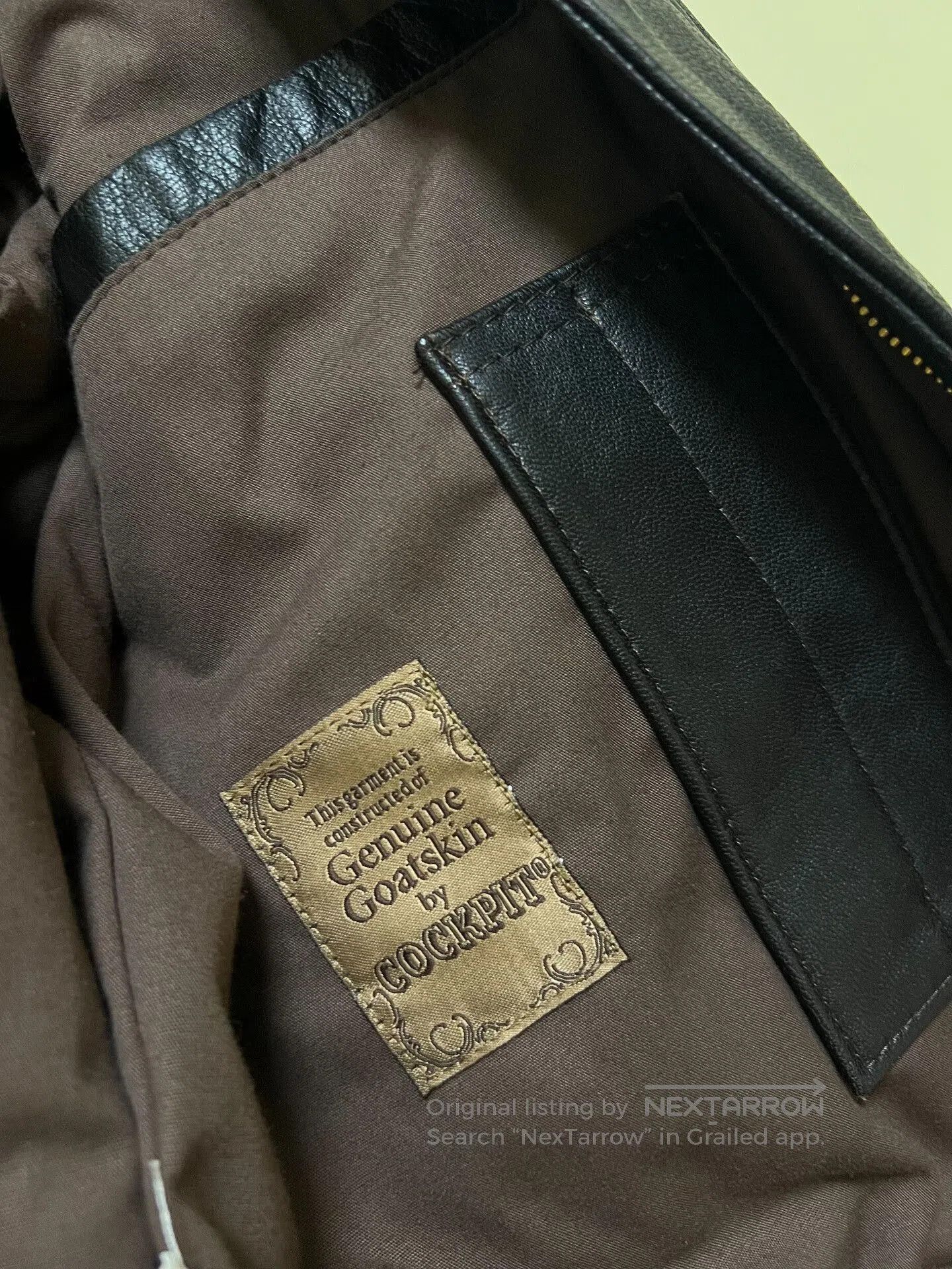 Cockpit USA Cockpit A2 Military Pilot Jacket. Size US XXS / EU 40 - 6 Thumbnail