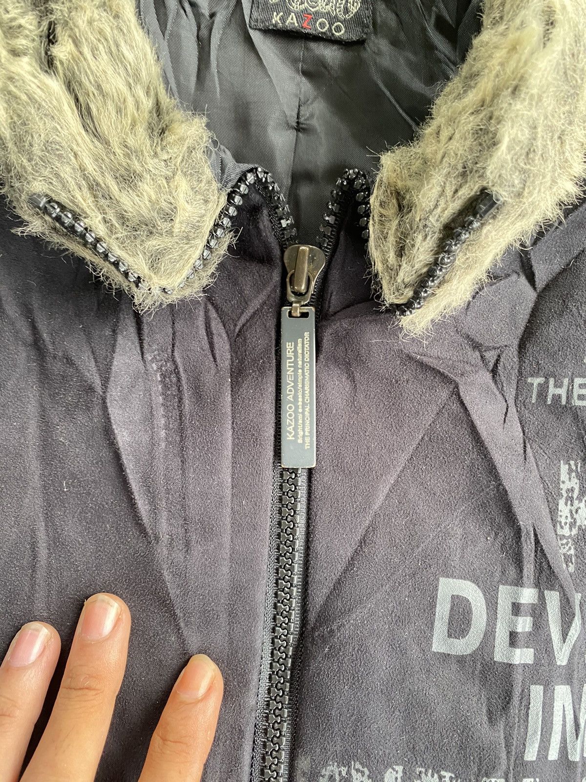 14th Addiction × Japanese Brand × Le Grande Bleu (L.G.B.) Kazoo like if6was9 faux fur Size US M / EU 48-50 / 2 - 3 Thumbnail