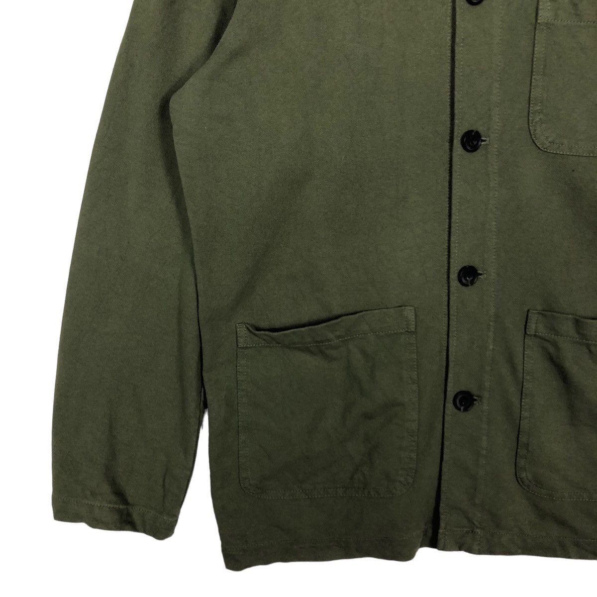 Japanese Brand 🔥90’s Vintage Military Chore Jacket Uniqlo Issey Miyake Size US XL / EU 56 / 4 - 3 Thumbnail