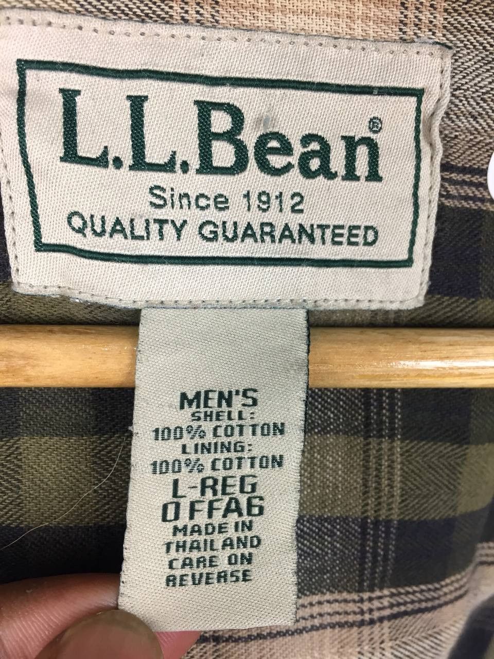 L.L. Bean Distressed L.L. Bean Flannel Lined Canvas Workwear Jacket Size US XL / EU 56 / 4 - 23 Thumbnail