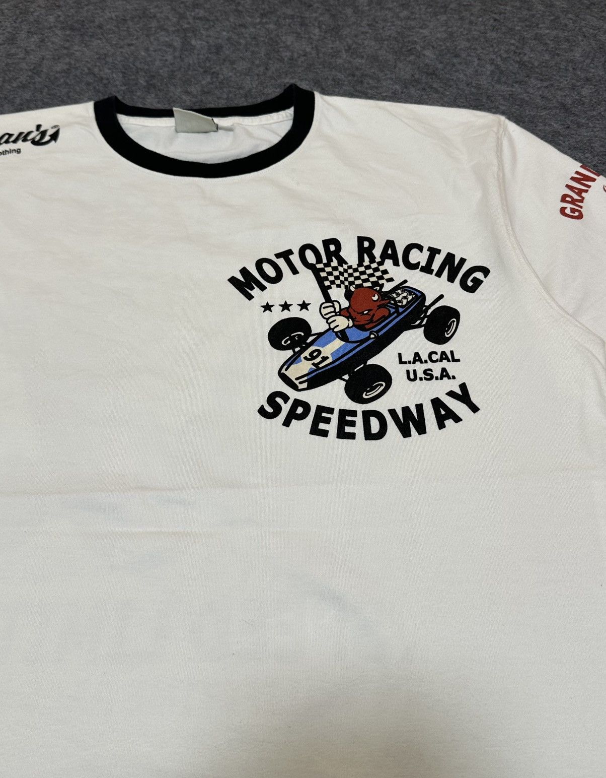 Tedman Tedman's Lucky Clothing motorsport graphic t-shirt. Size US S / EU 44-46 / 1 - 4 Thumbnail