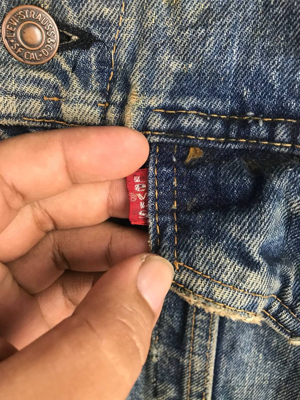 Levi's Vintage Levis Distressed Seditionaries punk jacket(custom) Size US M / EU 48-50 / 2 - 14 Thumbnail