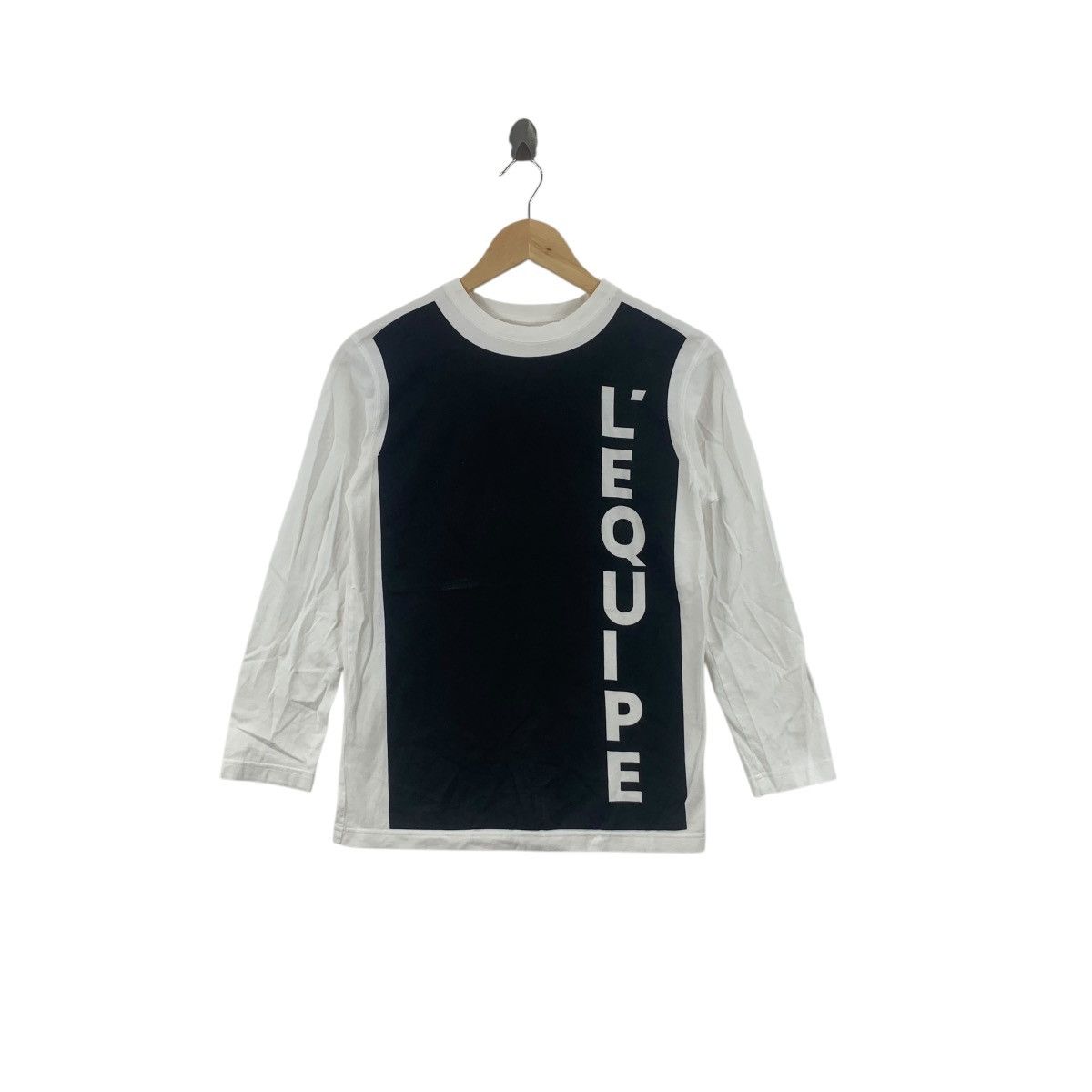 yoshie inaba Vintage 90s YOSHI INABA L’EQUIPE Collection Tee Shirt Top Size US S / EU 44-46 / 1 - 1 Thumbnail