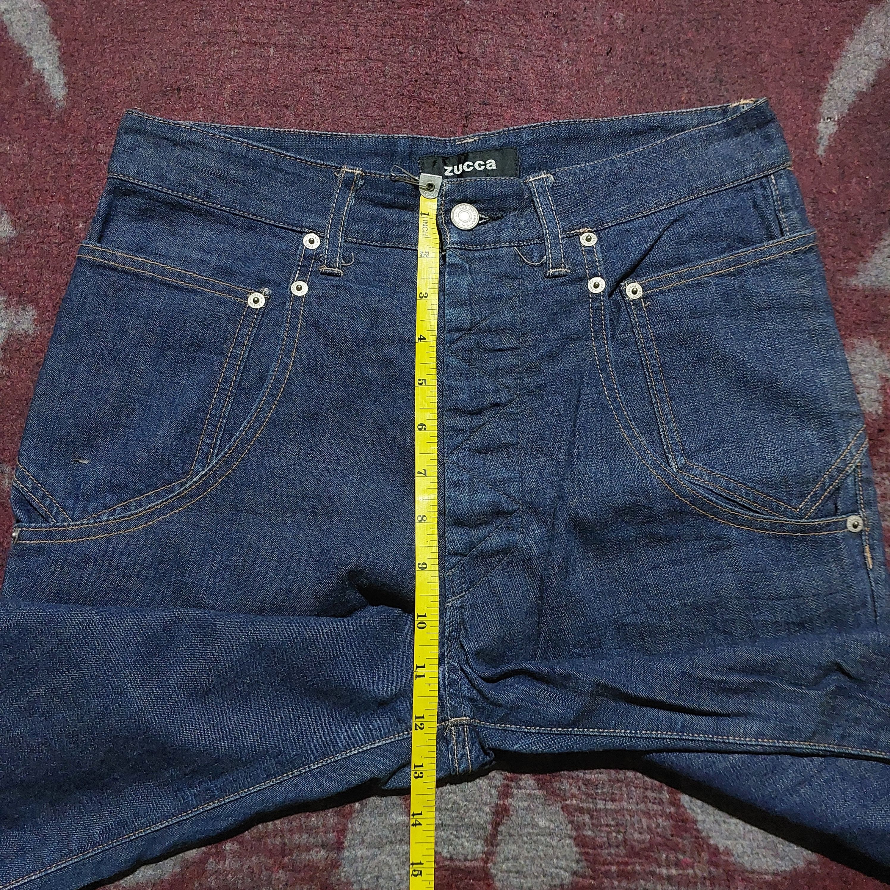 Zucca Zucca japanese indigo blue jeans Size US 30 / EU 46 - 18 Thumbnail