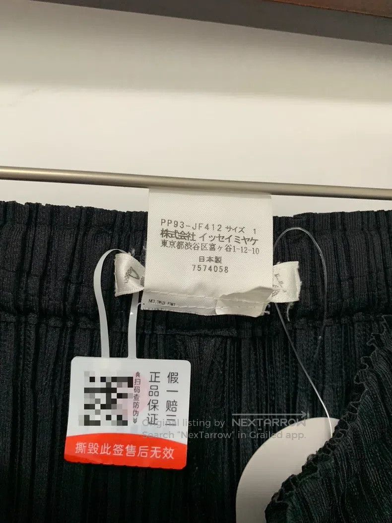 Issey Miyake Issey Miyake size:1 Black Pants Size 31" - 4 Thumbnail