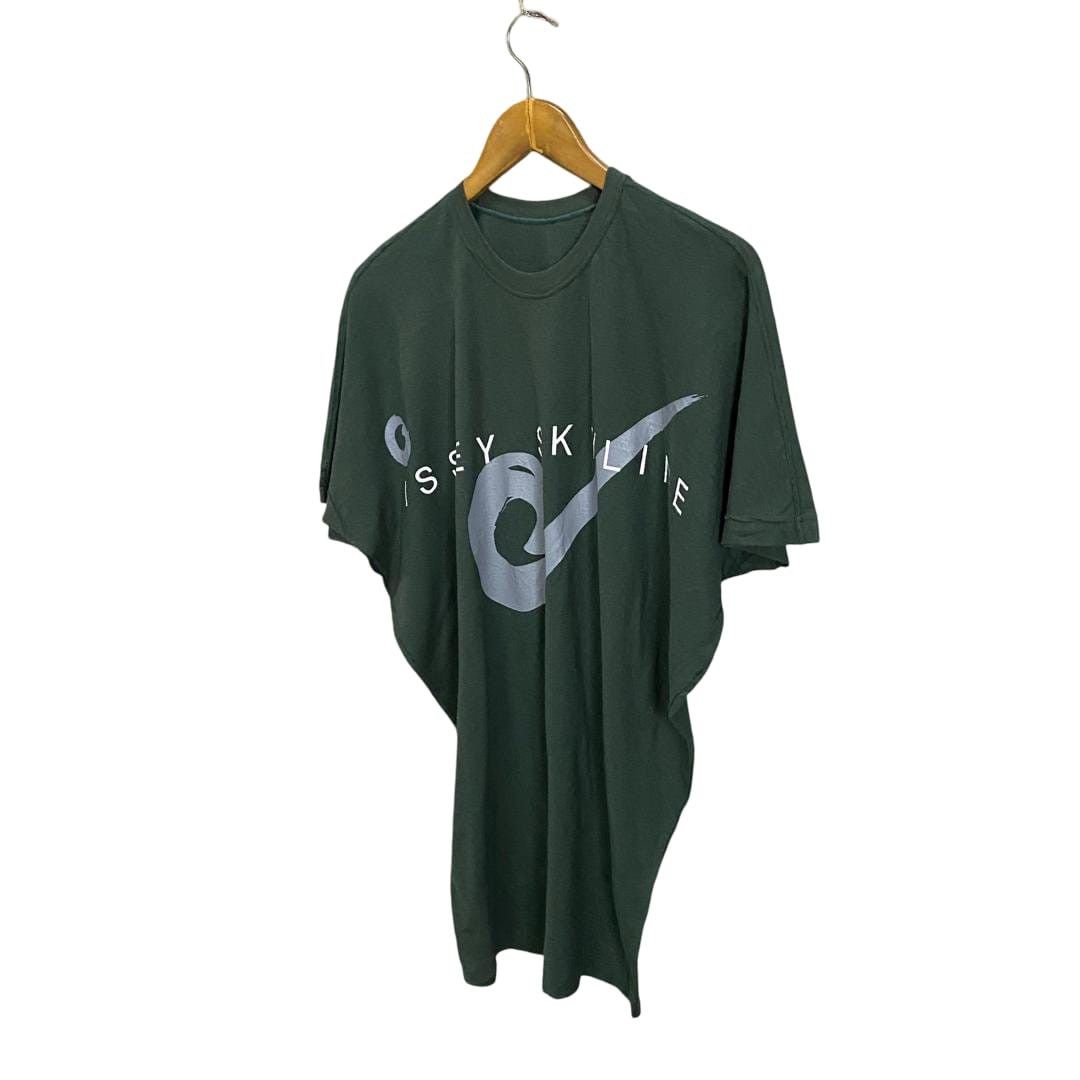 Issey Miyake Vintage 80s ISSEY SKYLINE By Issey MiyakeShort Sleeve Tshirt Size US L / EU 52-54 / 3 - 4 Thumbnail