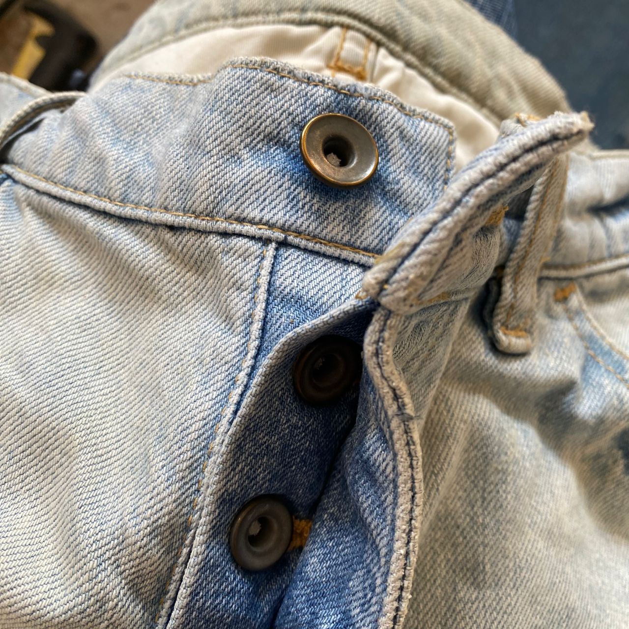 Attachment Vintage Attachment Japanese Brand Distressed Flare Denim Size US 30 / EU 46 - 18 Thumbnail