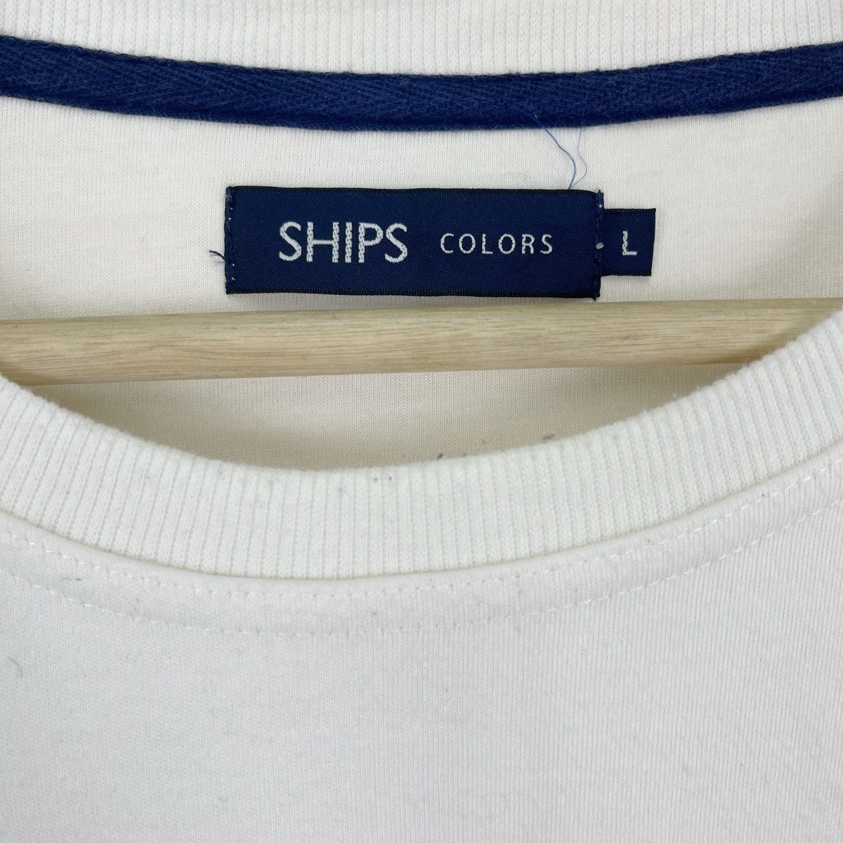 SHIPS Ships Japan Wide Cut Colourblock Sweatshirt Size US M / EU 48-50 / 2 - 7 Thumbnail