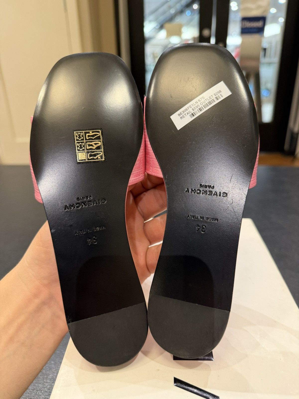 Givenchy Givenchy Logo Flats - Pink Size US 4 / IT 34 - 5 Thumbnail