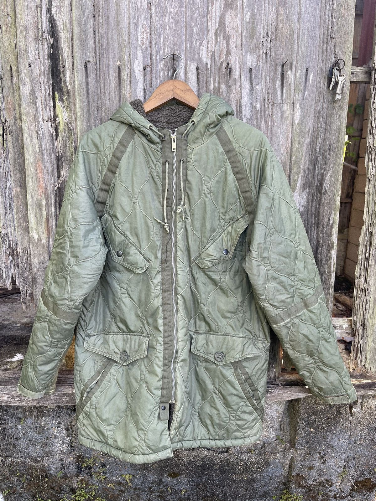 Avirex Vintage Avirex Quilted Liner Parka Jacket Size L Size US L / EU 52-54 / 3 - 1 Thumbnail