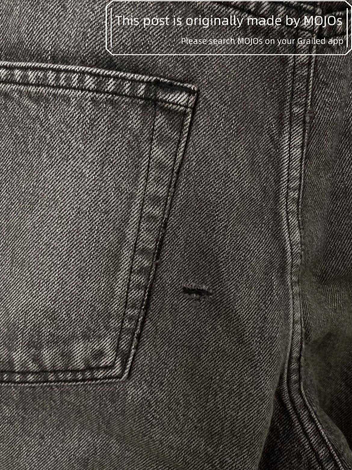 Saint Laurent Paris Sz 31 Saint Laurent Paris D18 Ash Gray basic Denim mojos730 Size US 31 - 3 Thumbnail