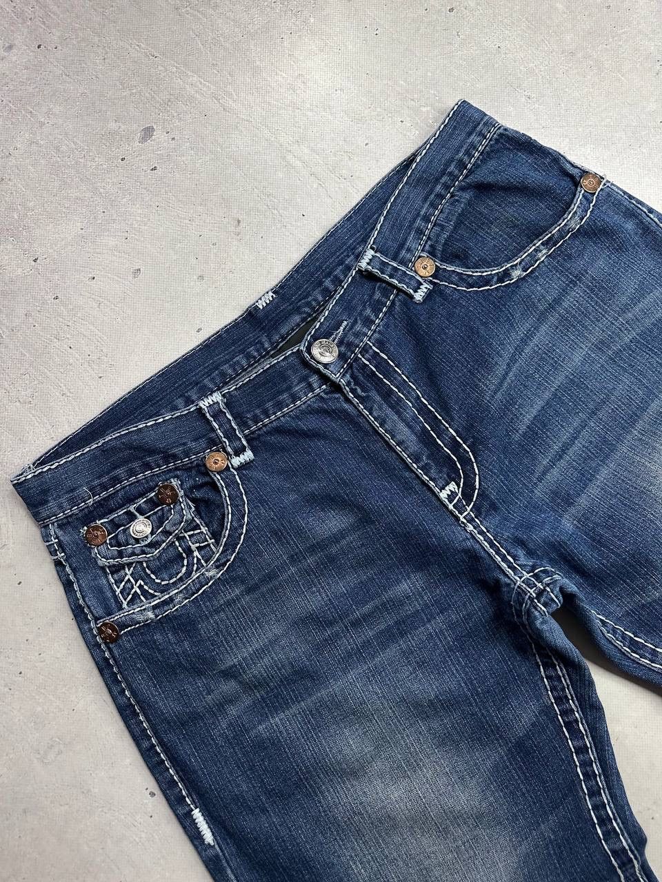 True Religion True Religion Vintage Ricky Super T Blue Denim Jeans 38 Y2K Size US 38 / EU 54 - 8 Thumbnail