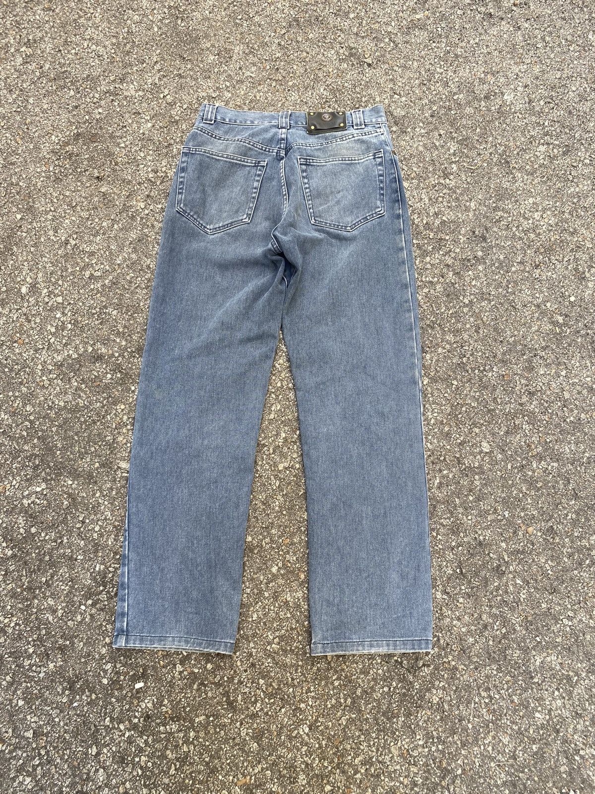 Versace Vintage Versace Faded Luxury Denim Jeans Size US 29 - 4 Thumbnail