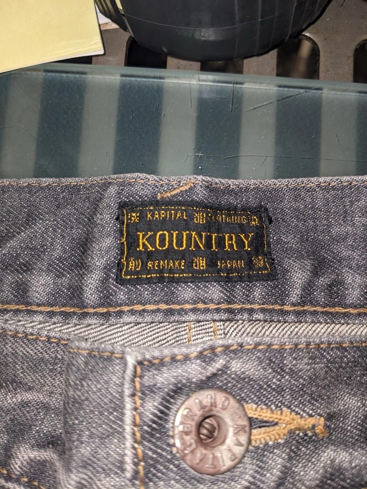 Kapital Kapital 14oz Black Mexican Tuxedo Denim Bone 5p Okabilly 38 Size US 38 / EU 54 - 6 Thumbnail