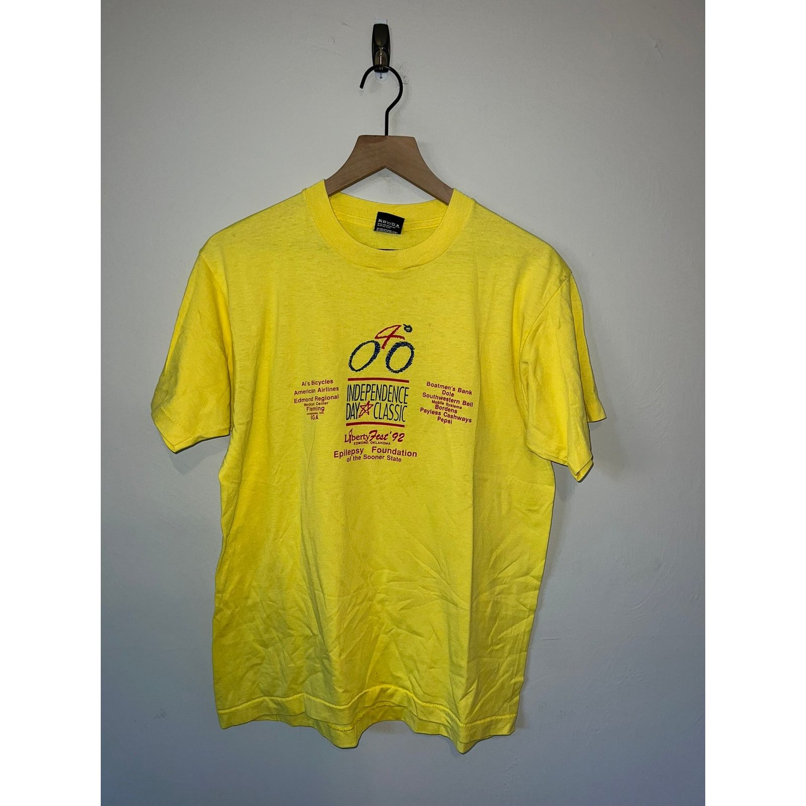 Vintage Vintage Independence Day Shirt Classic Liberty Fest 90s Tee Size US L / EU 52-54 / 3 - 1 Thumbnail