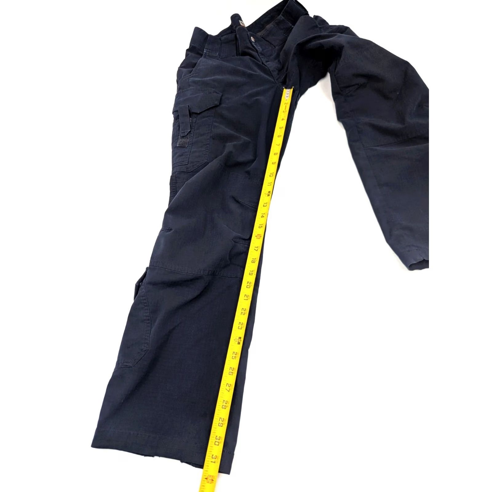 Vintage 5.11 Tactical Ripstop Cargo Pants Women 10 Regular Navy Blue Size 32" / US 10 / IT 46 - 3 Thumbnail