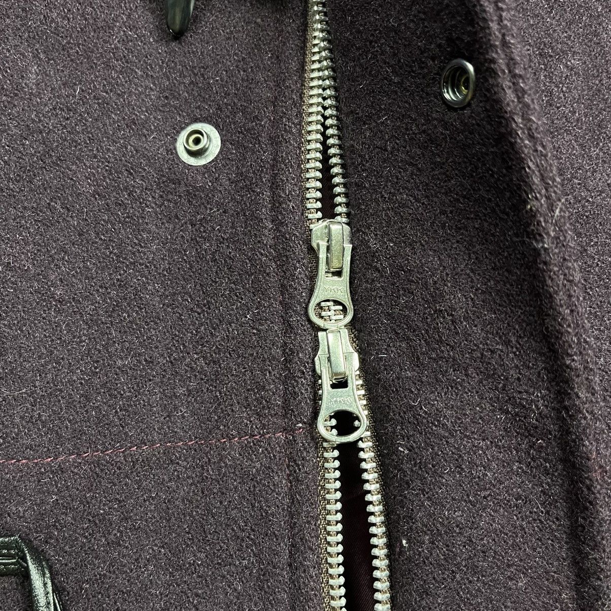 14th Addiction 2000s Tornado Mart - Red Wine Horn Button Wool Jacket Size US M / EU 48-50 / 2 - 6 Thumbnail