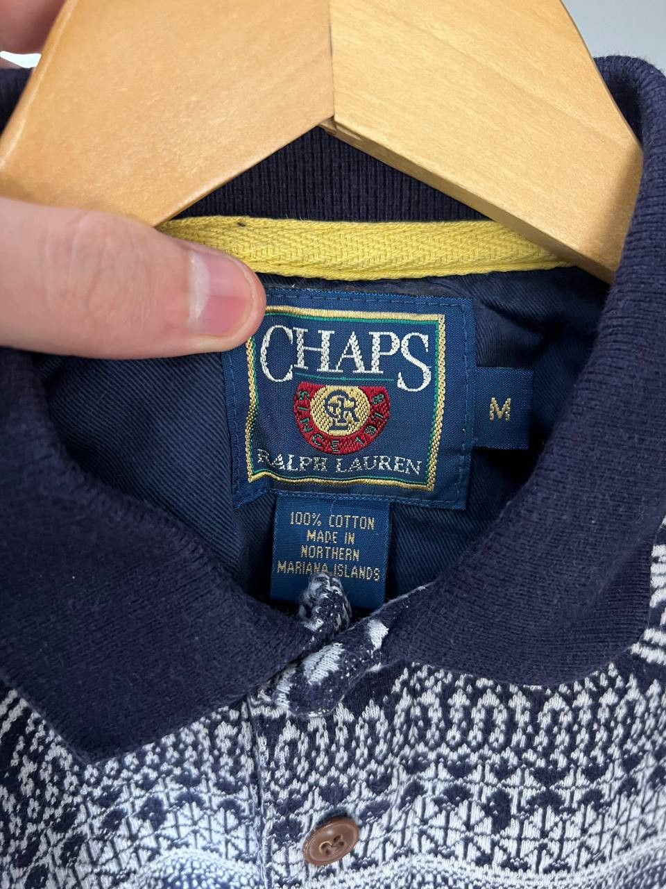 Polo Ralph Lauren VINTAGE POLO RALPH LAUREN CHAPS RETRO DESIGNER RUGBY CASUAL Size US M / EU 48-50 / 2 - 7 Thumbnail