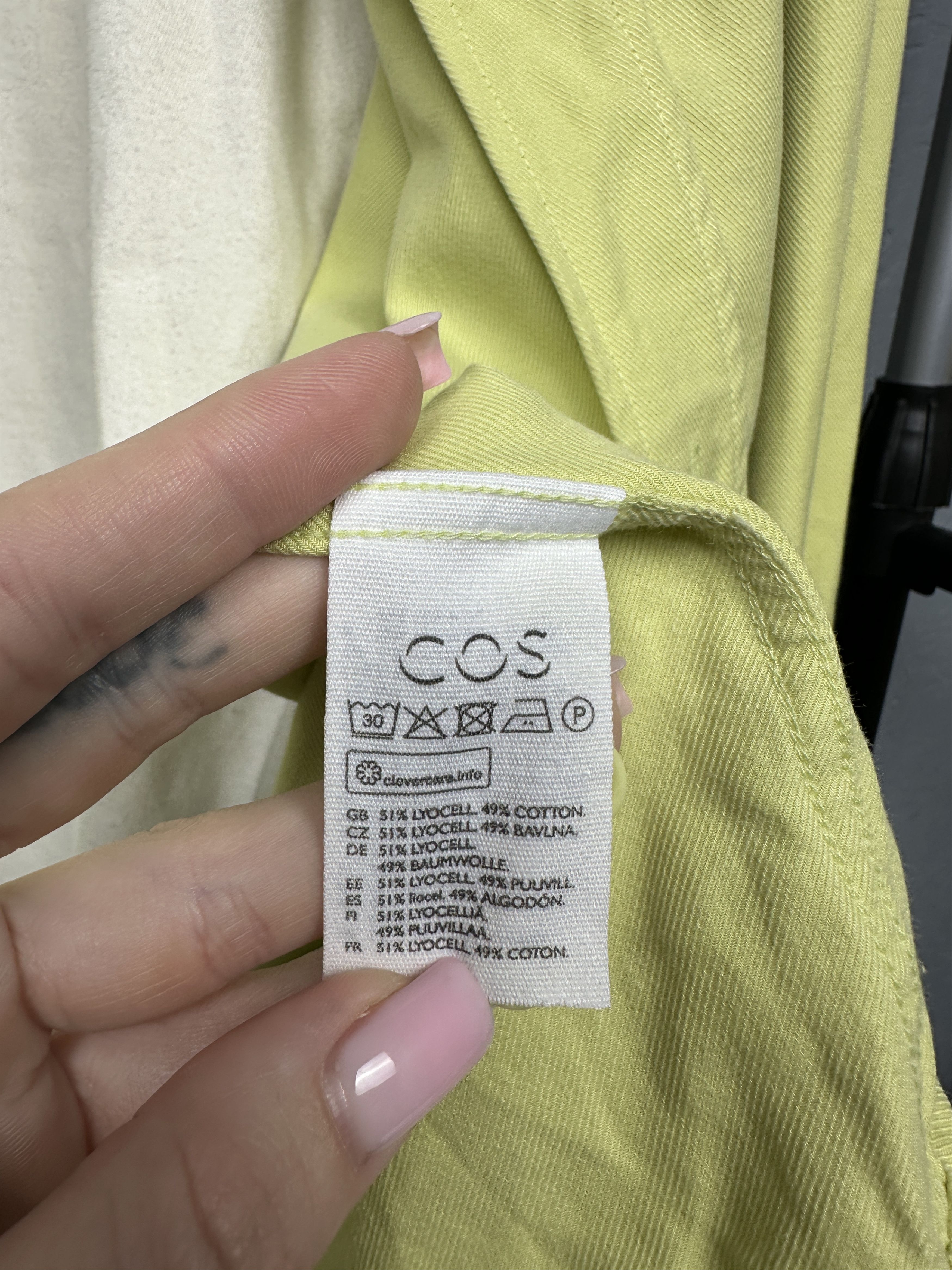Cos Cos Mens Heavy Cotton Long Sleeve Shirt Size US L / EU 52-54 / 3 - 4 Thumbnail