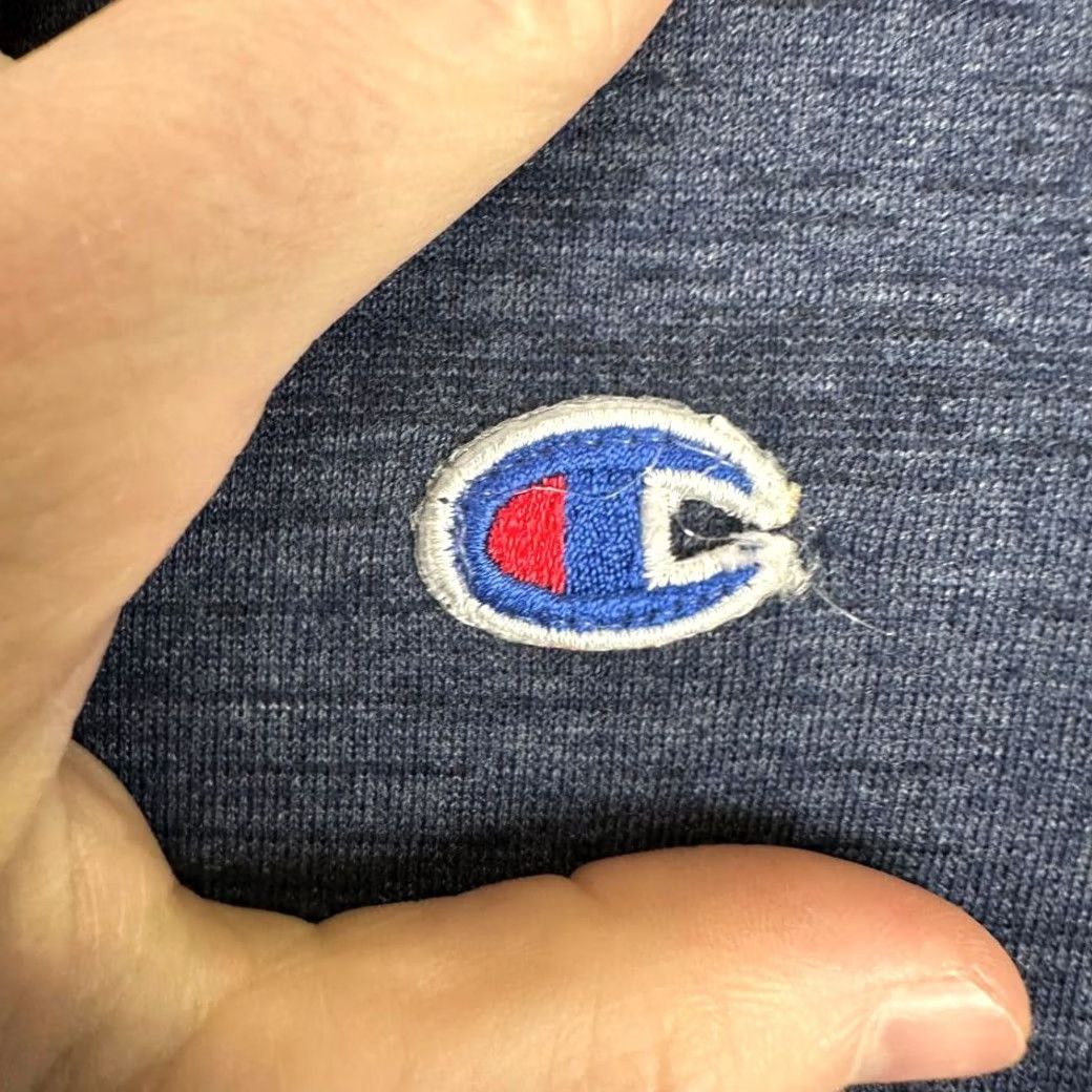 Champion Champion Sweatshirt Mens Small Navy Blue Crew Neck Pullover Athletic Activewear Logo Size US S / EU 44-46 / 1 - 6 Thumbnail
