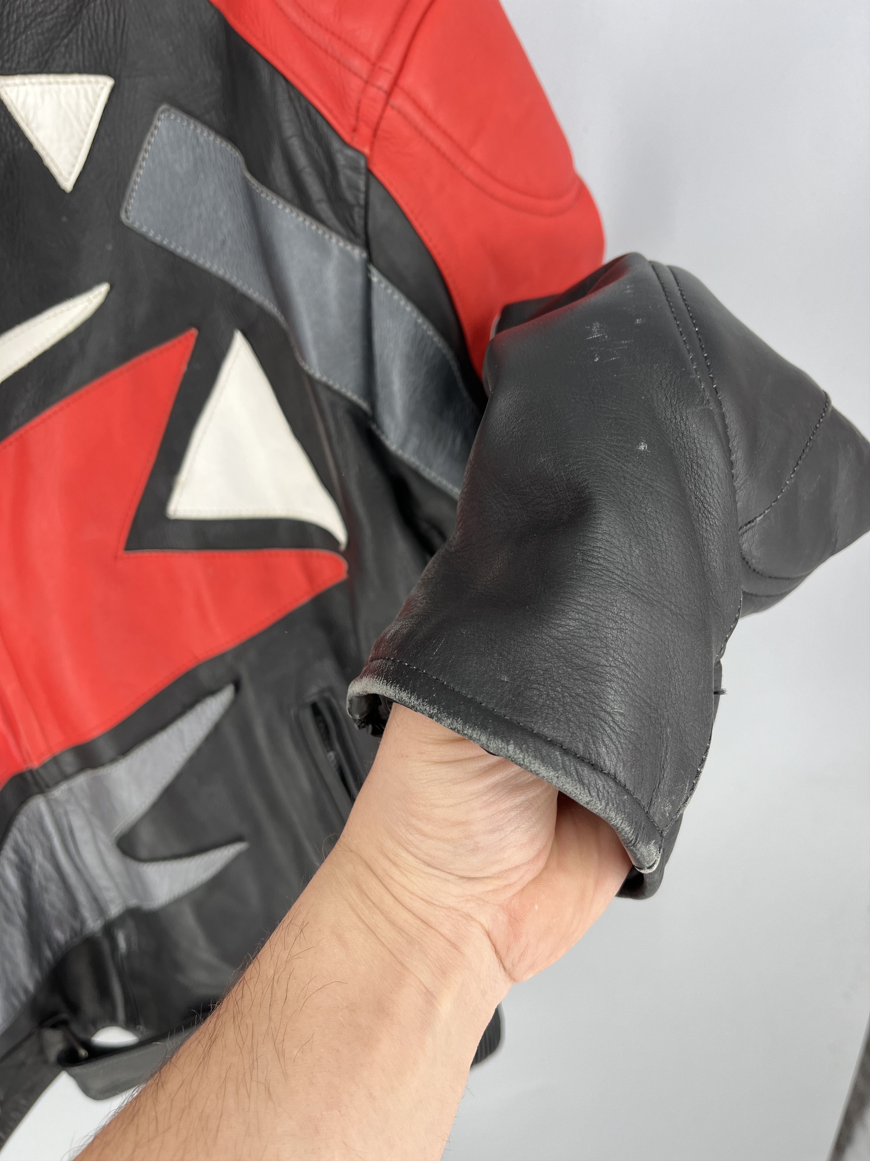 Leather VTG Motorcycle Joe Rocket Leather Jacket Rare Red Black xxxl Size US XXL / EU 58 / 5 - 9 Thumbnail