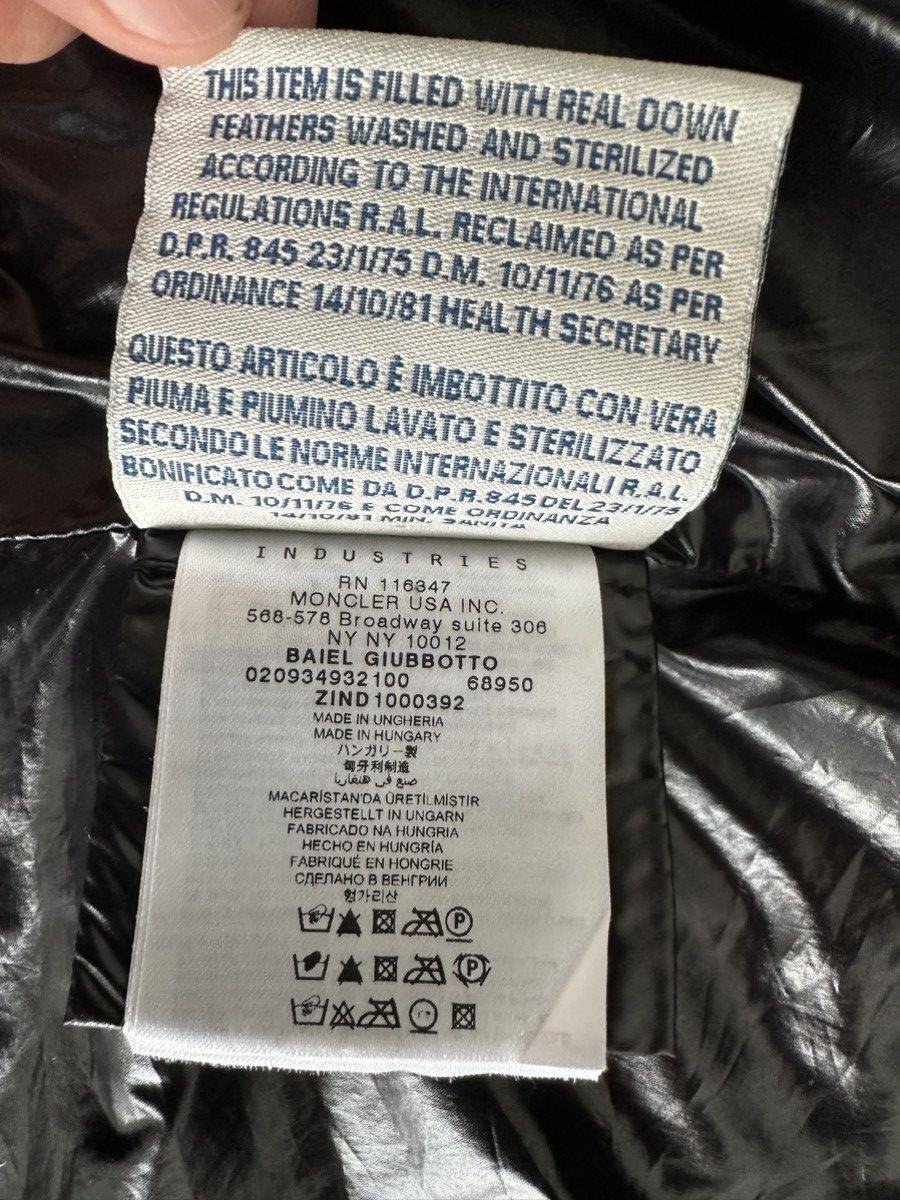 Moncler Moncler Baiel down quilted coat Size XS / US 0-2 / IT 36-38 - 13 Thumbnail