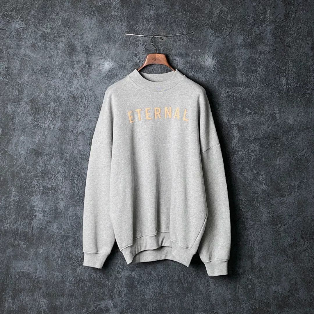 Fear of God Fear of God Thermal Thick Gray Hoodie s Men Size US S / EU 44-46 / 1 - 1 Thumbnail