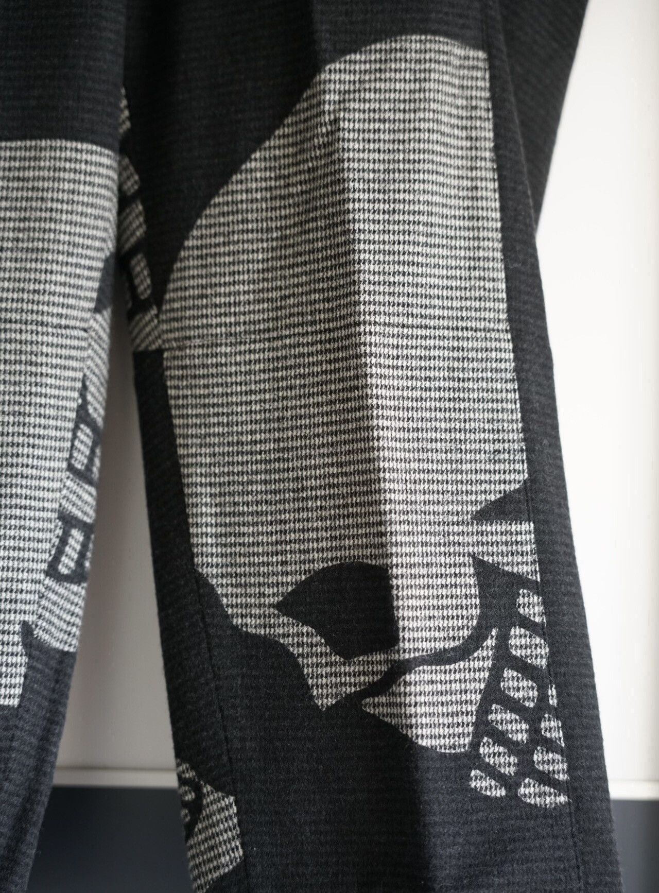Yohji Yamamoto Yohji Yamamoto 14AW Skull Print Wide-Leg Pants Size US 33 - 7 Thumbnail