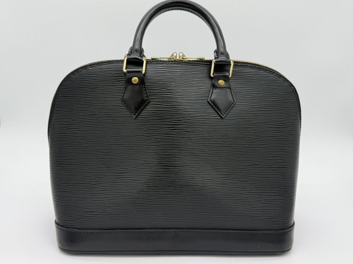 Louis Vuitton Louis Vuitton Epi Alma Handbag – Black – M52142 Size ONE SIZE - 3 Thumbnail