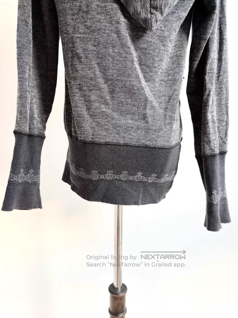 Vivienne Westwood Vivienne Westwood Gray Colorblocked Witch Hat Sweatshirt Size M / US 6-8 / IT 42-44 - 6 Thumbnail