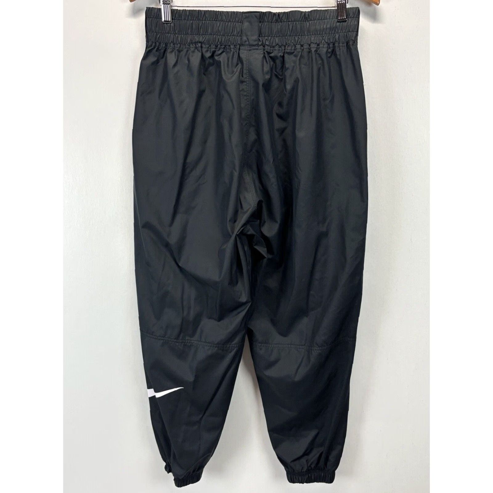 Nike Nike Sportswear Pants Large Womens Black Jogger Swoosh Wide Elastic Waist Sz L Size 36" / US 14 / IT 50 - 3 Thumbnail