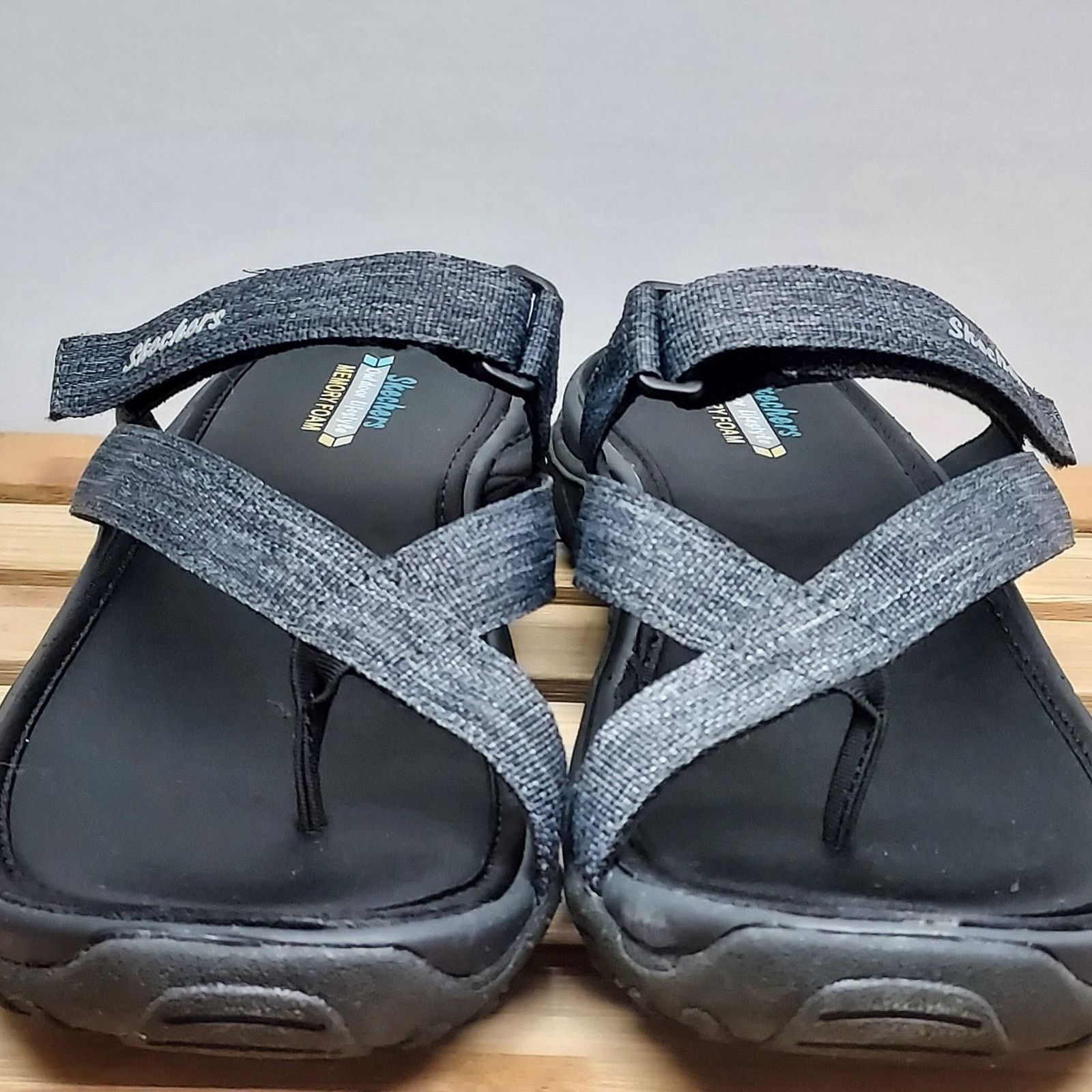 SKECHERS Skechers Womens | Grey | Reggae Strappy Sandals Size 9 Size US 9 / IT 39 - 5 Thumbnail