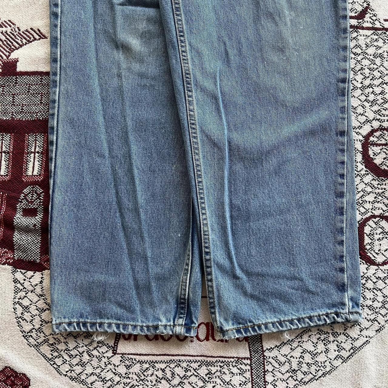 Vintage Crazy Vintage Y2K/2000s Super Baggy Skater Style Light Wash Skate Essential Levi’s 569 Denim Jeans! Size US 34 / EU 50 - 6 Thumbnail