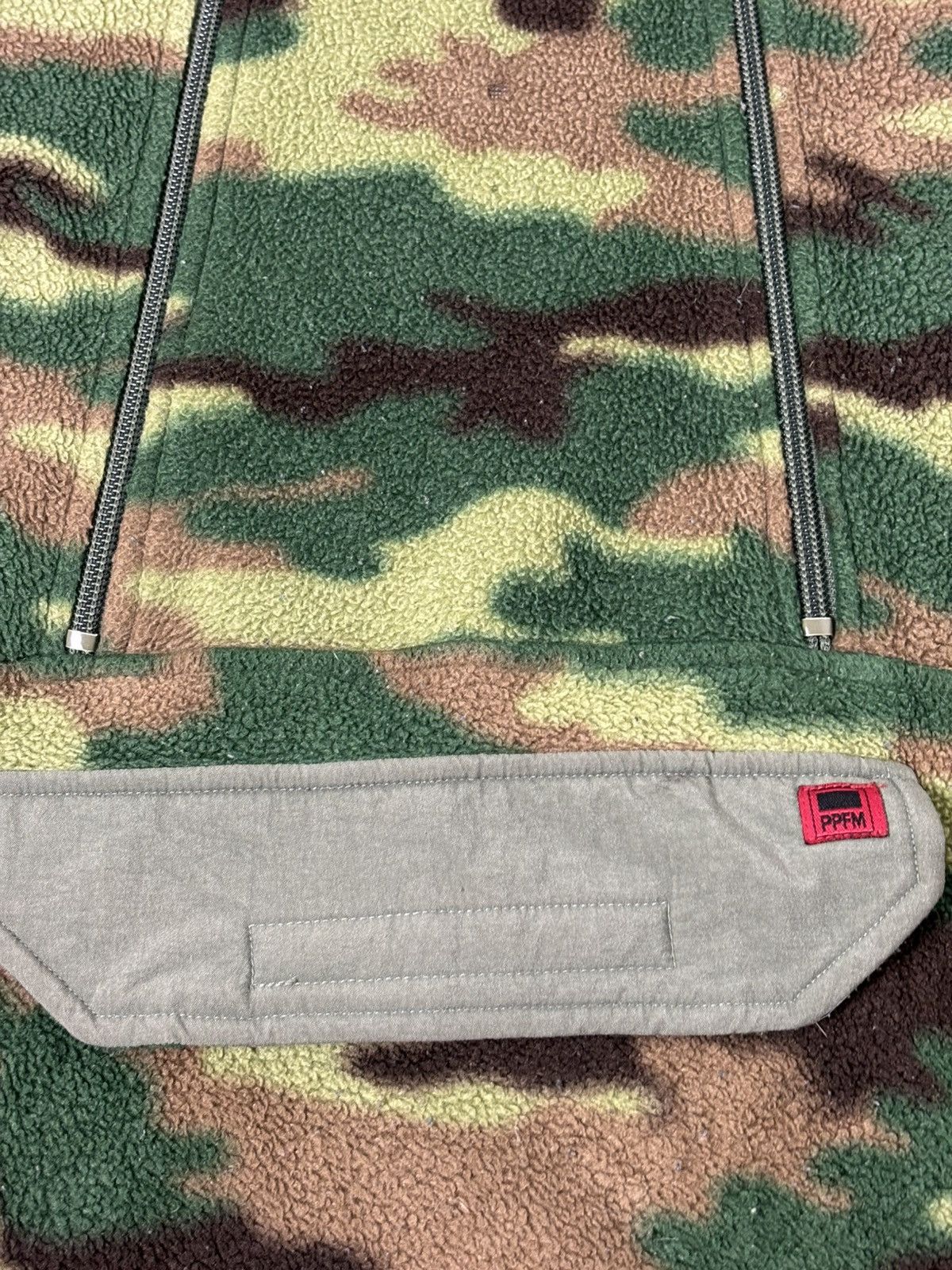 If Six Was Nine × Japanese Brand 🔥Rare! PPFM fleece Camo Anorax jacket Size US L / EU 52-54 / 3 - 4 Thumbnail