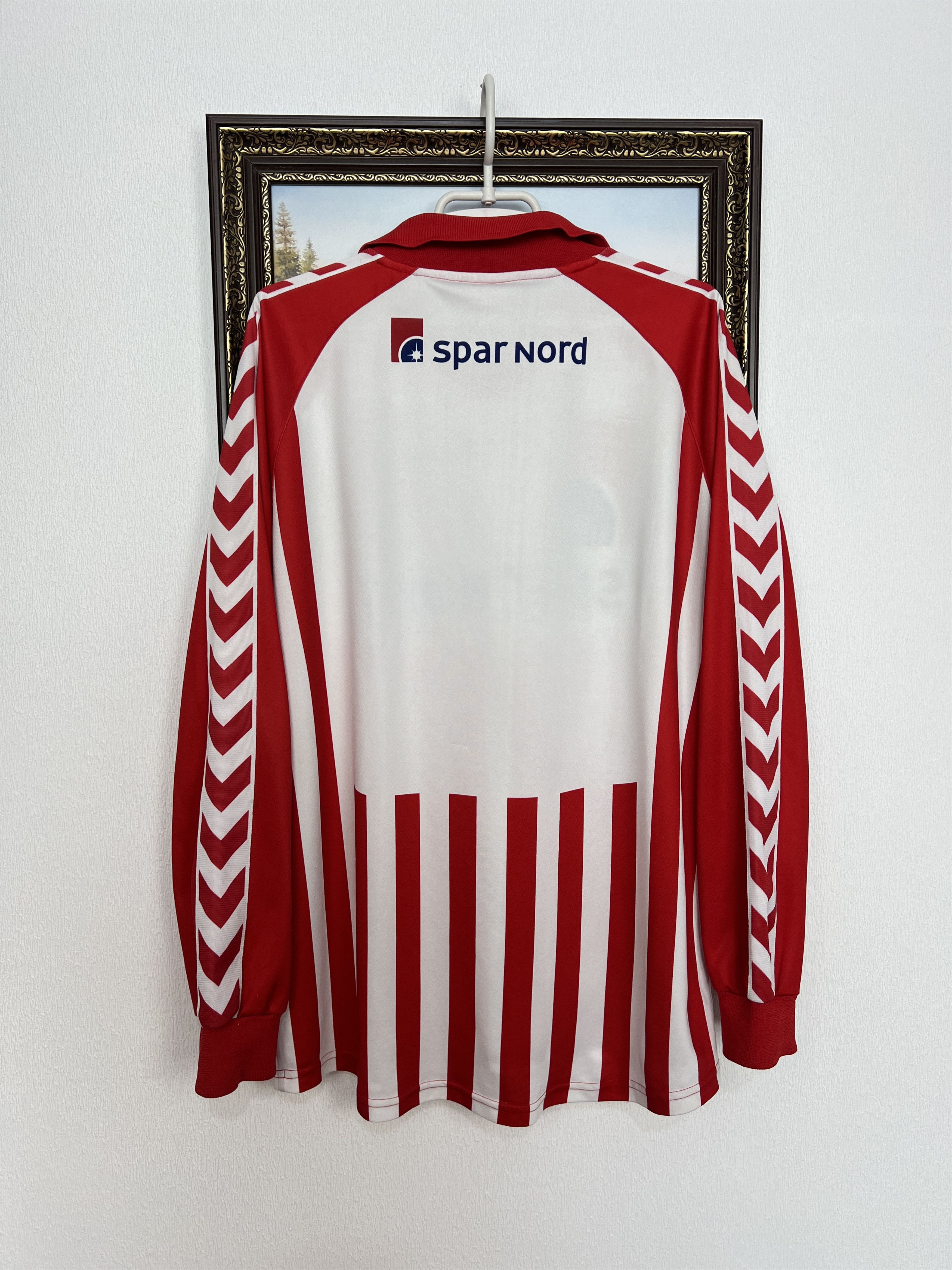 Hummel Aalborg BK football shirt 2006 Soccer Long Sleeve Jersey Size US XL / EU 56 / 4 - 9 Thumbnail