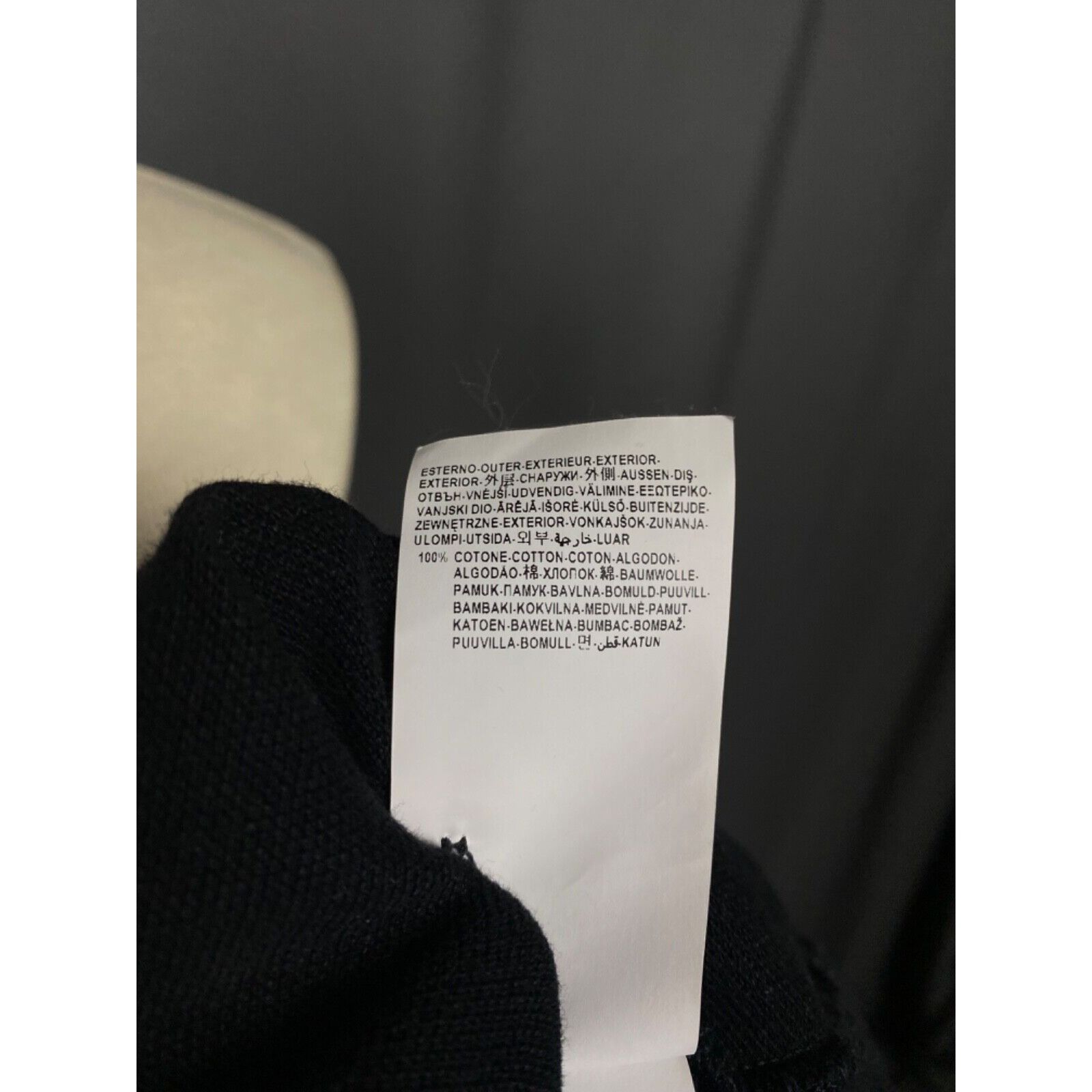 Versace Versace Collection Small Logo Men's Black Polo T-Shirt Size Size US S / EU 44-46 / 1 - 11 Thumbnail