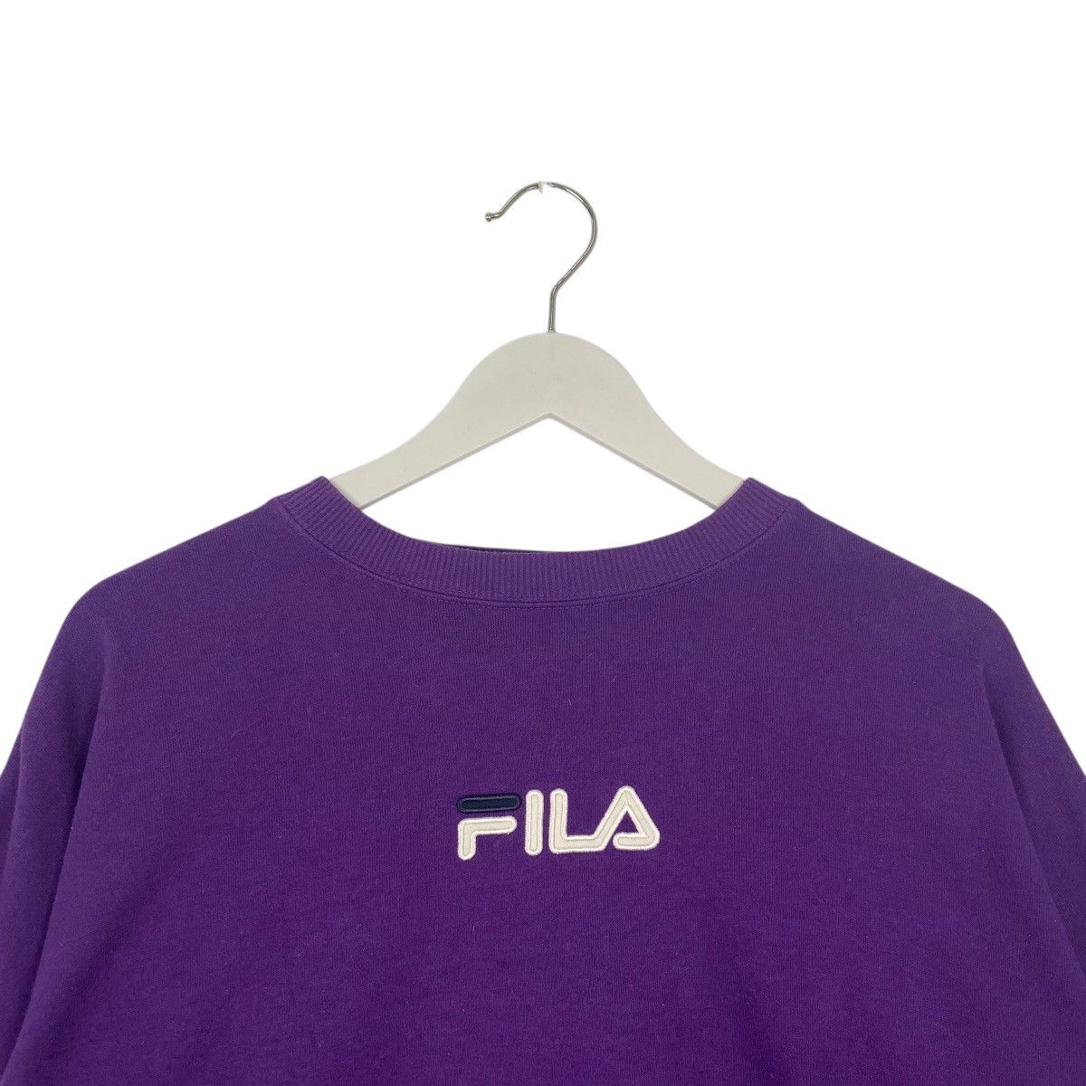 Other Vintage Fila Crop Top Sweatshirt Crewneck Purple Size US S / EU 44-46 / 1 - 4 Thumbnail