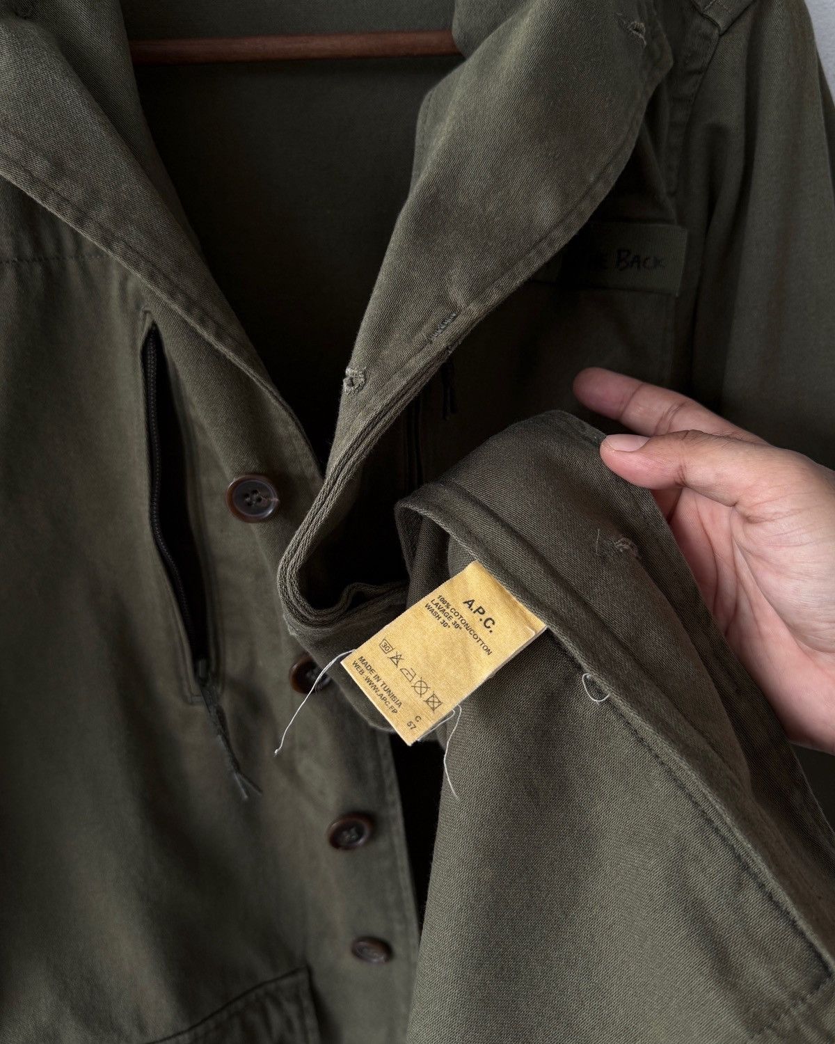 A.P.C. A.P.C. FRENCH MILITARY F2 JACKET Size US XS / EU 42 / 0 - 5 Thumbnail