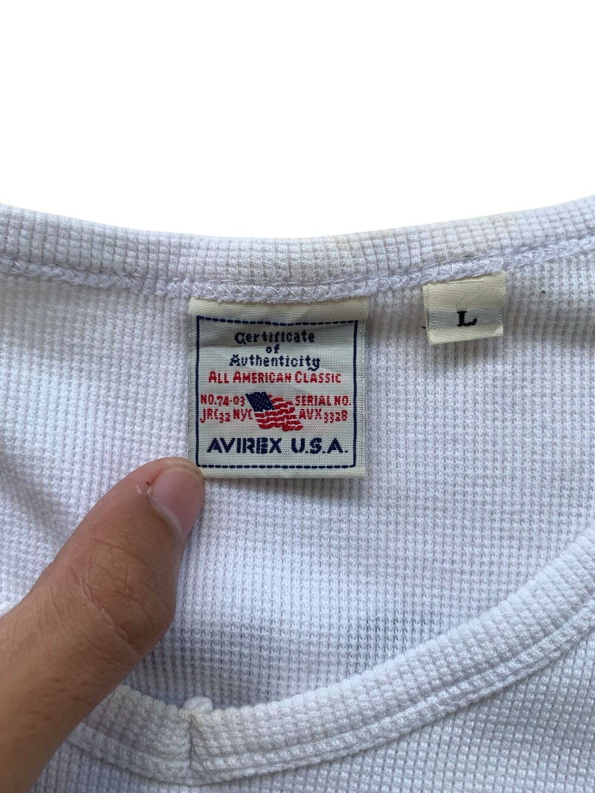 Avirex 2000s japanese archive avirex u.s.a y2k longsleeve tee Size US L / EU 52-54 / 3 - 4 Thumbnail