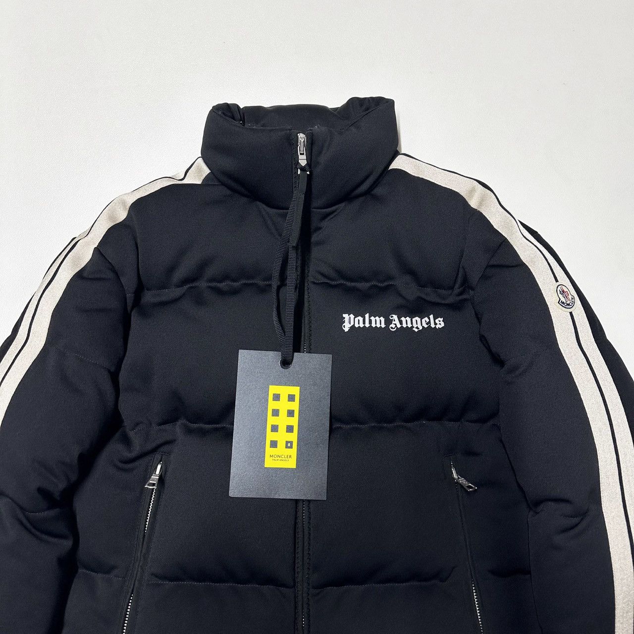 Moncler × Palm Angels Moncler Palm Angels 1 2 M Medium rodman jacket black puffer Size US M / EU 48-50 / 2 - 4 Thumbnail