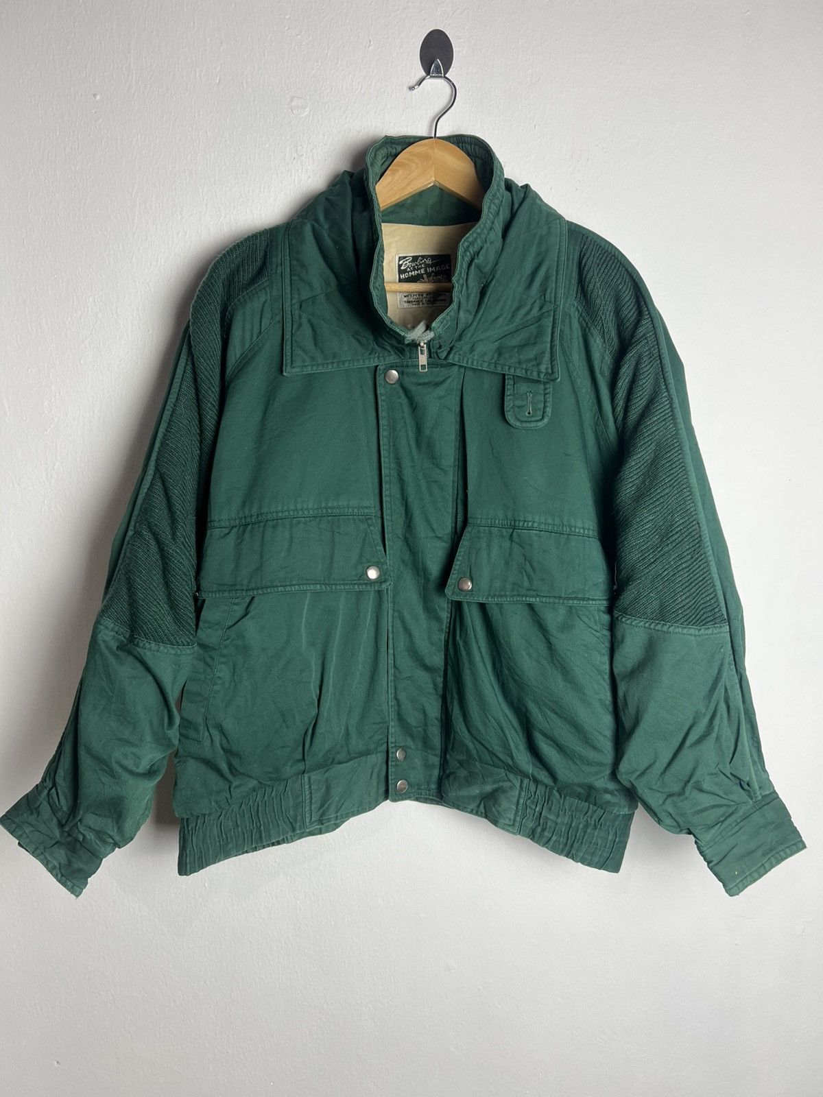 Vintage Bowling at the Homme Image Bombers Jacket