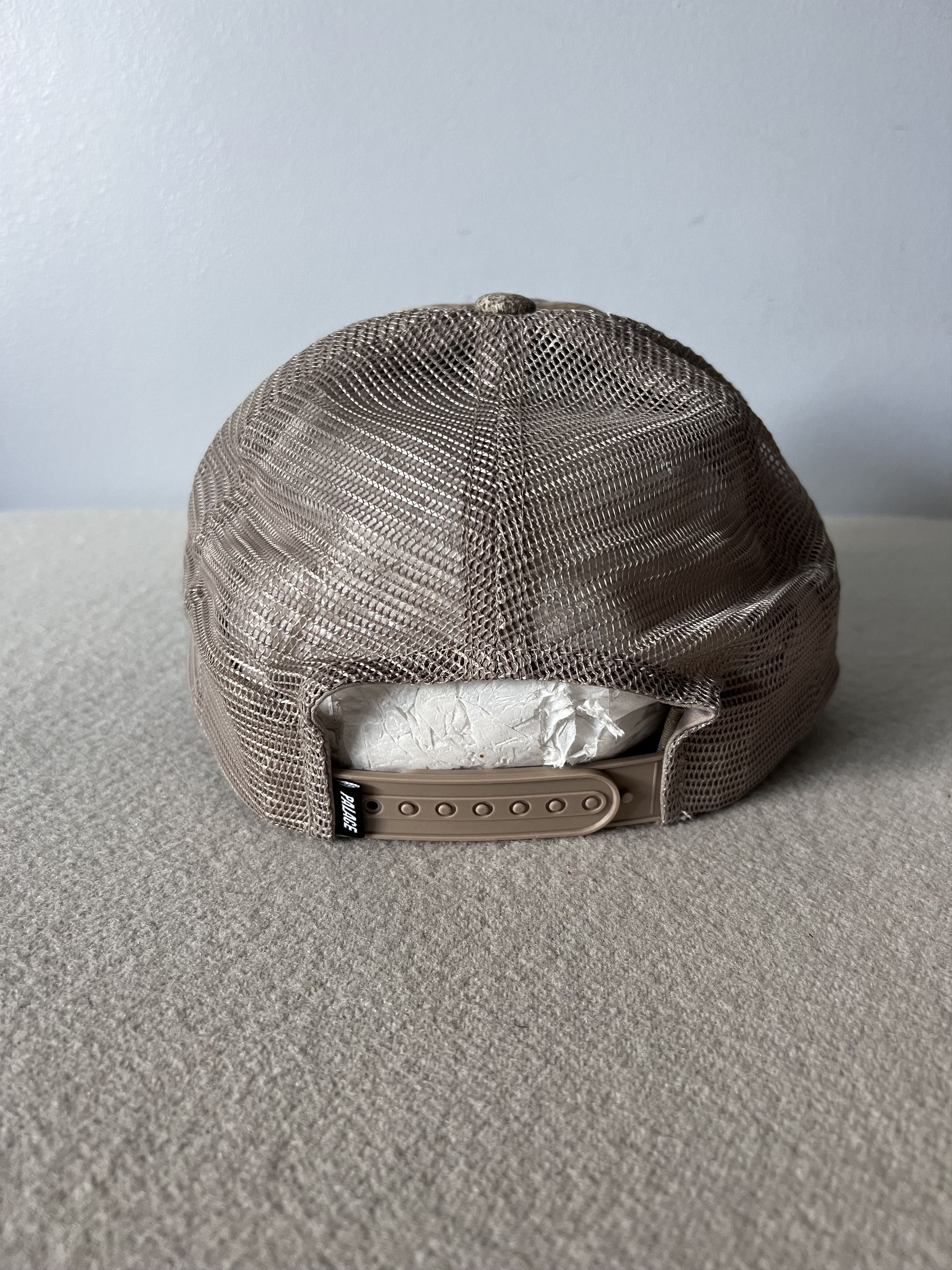 Palace Palace Skateboards Freedom Distressed Trucker Hat in Camo Size ONE SIZE - 4 Thumbnail